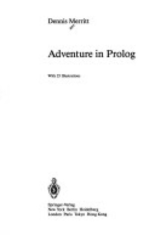 Cover of Adventure in PROLOG