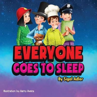 Book cover for Everyone goes to sleep