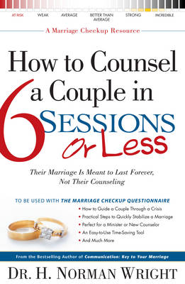 Cover of How to Counsel a Couple in 6 Sessions or Less