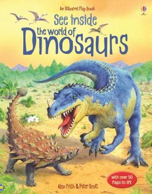 Book cover for See Inside the World of Dinosaurs