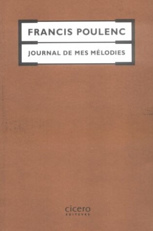 Cover of Journal de Mes Melodies