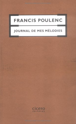 Book cover for Journal de Mes Melodies