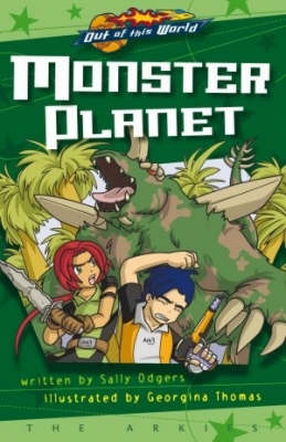 Book cover for MONSTER PLANET  (ILLUSTRATED N