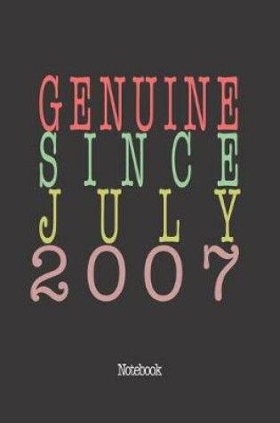 Cover of Genuine Since July 2007