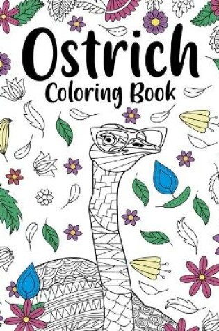 Cover of Ostrich Mandala Coloring Book