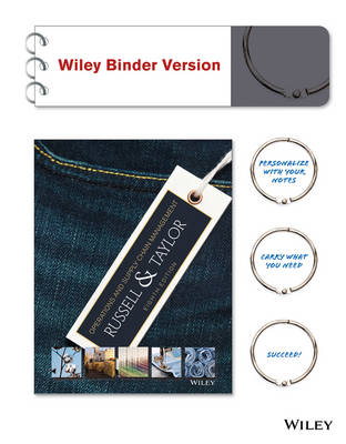 Cover of Operations and Supply Chain Management 8e Binder Ready Version + Wileyplus Registration Card