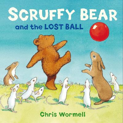 Book cover for Scruffy Bear and the Lost Ball