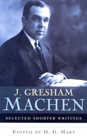 Book cover for J. Gresham Machen