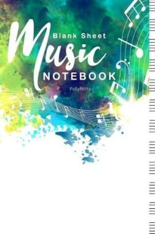 Cover of Blank Sheet Music Notebook