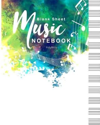 Book cover for Blank Sheet Music Notebook