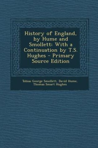 Cover of History of England, by Hume and Smollett