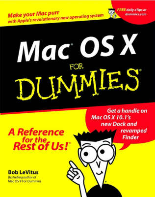 Book cover for Mac OS X For Dummies