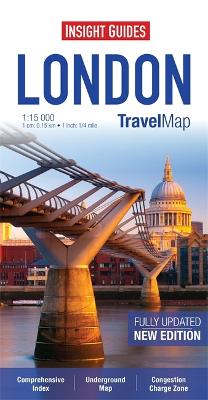 Book cover for Insight Travel Map: London