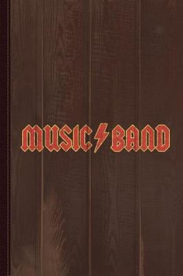 Book cover for Music Band Vintage Journal Notebook