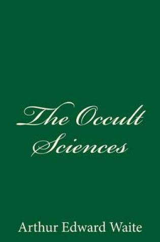 Cover of The Occult Sciences