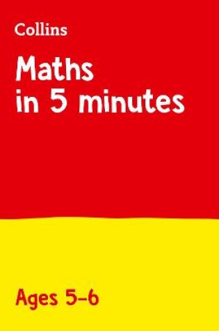 Cover of Maths in 5 Minutes a Day Age 5-6