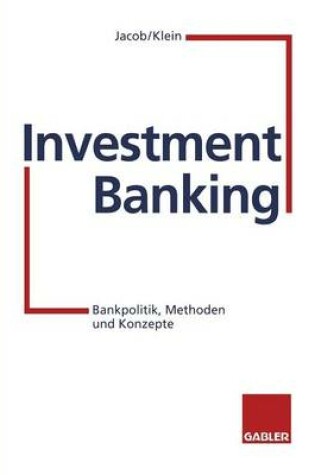 Cover of Investment Banking