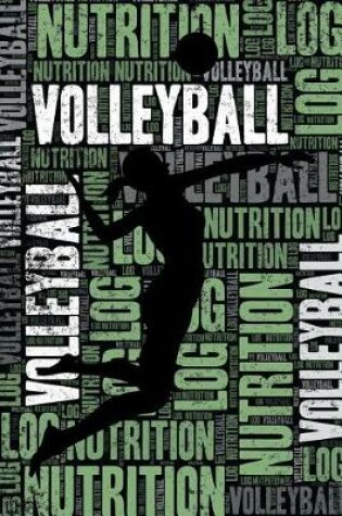 Cover of Womens Volleyball Nutrition Log and Diary