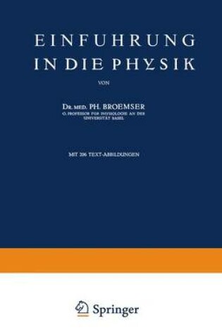 Cover of Einführung in die Physik