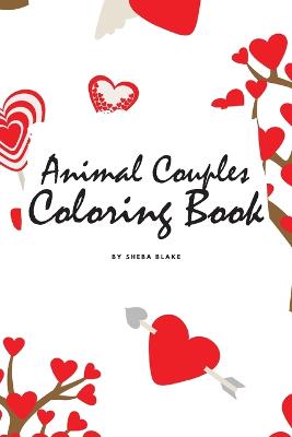 Book cover for Valentine's Day Animal Couples Coloring Book for Children (6x9 Coloring Book / Activity Book)