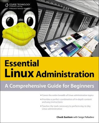 Book cover for Essential Linux Administration: A Comprehensive Guide for Beginners
