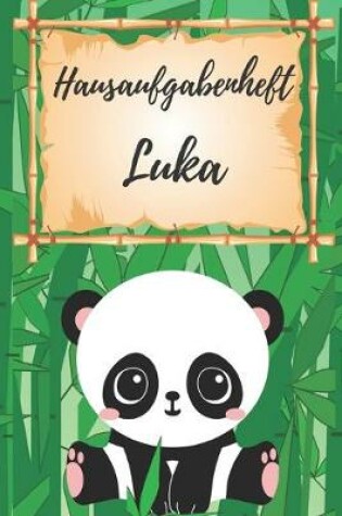 Cover of Hausaufgabenheft Luka