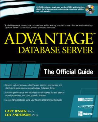 Book cover for Advantage Database Server: The Official Guide