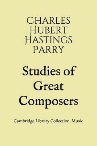 Cover of Studies of Great Composers