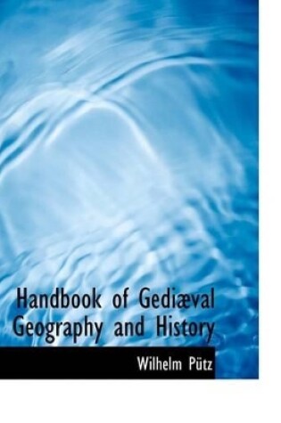 Cover of Handbook of Gediabval Geography and History