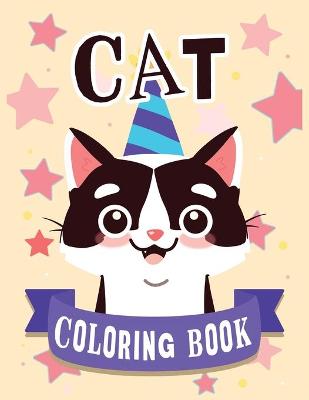 Book cover for Cat Coloring Book