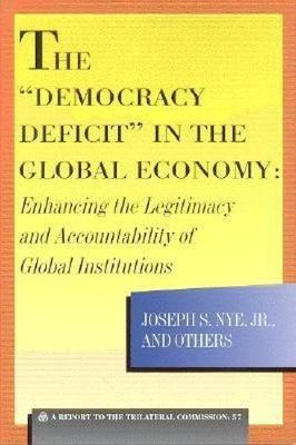 Book cover for The "Democracy Deficit" in the Global Economy