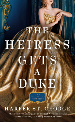 Book cover for The Heiress Gets a Duke