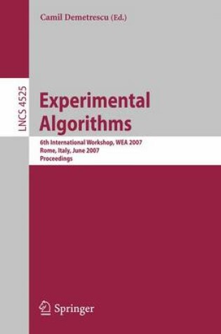 Cover of Experimental Algorithms