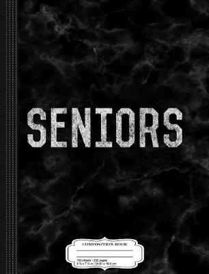 Book cover for Vintage Seniors Composition Notebook