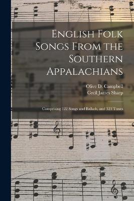 Book cover for English Folk Songs From the Southern Appalachians
