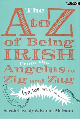 Book cover for The A to Z of Being Irish