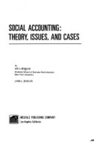 Cover of Social Accounting