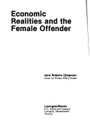 Book cover for Economic Realities and the Female Offender