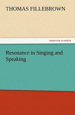 Book cover for Resonance in Singing and Speaking