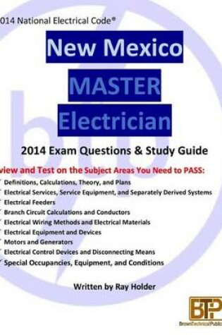 Cover of New Mexico 2014 Master Electrician Study Guide