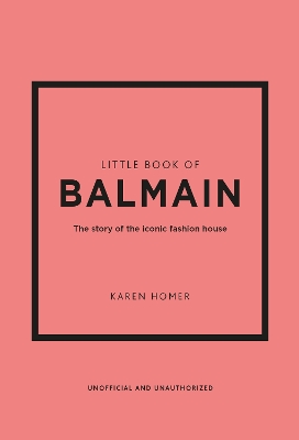 Book cover for Little Book of Balmain