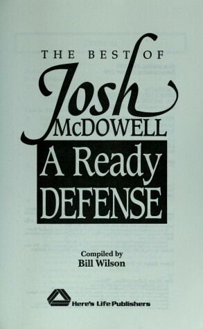 Book cover for The Best of Josh McDowell