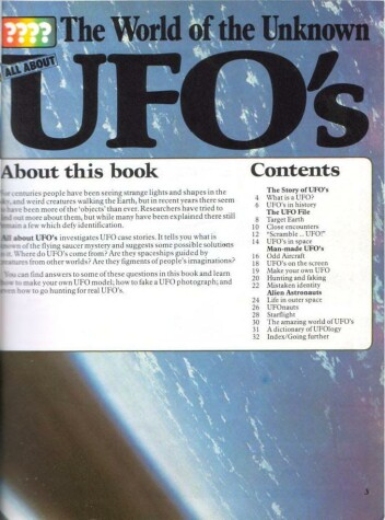 Cover of UFOs