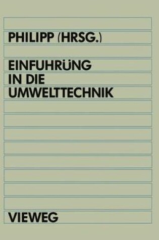 Cover of Einfuhrung in die Umwelttechnik