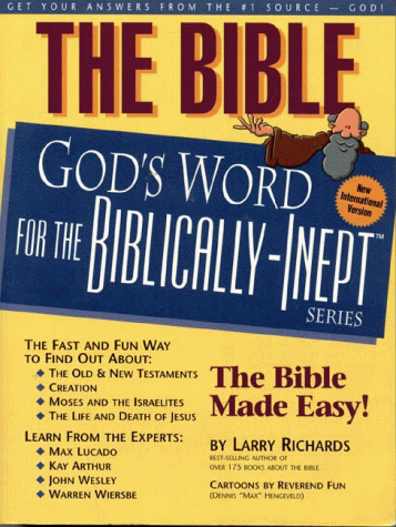 Cover of The Bible--God's Word for the Biblically-Inept