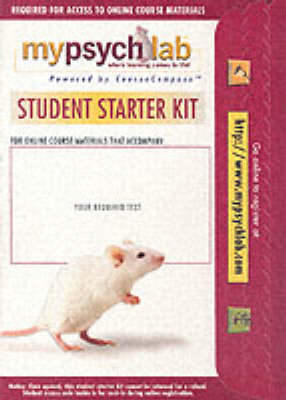 Book cover for MyLab Psychology CourseCompass with Pearson eText -- Valuepack Access Card