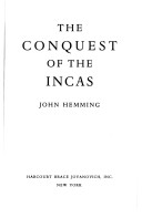 Cover of The Conquest of the Incas