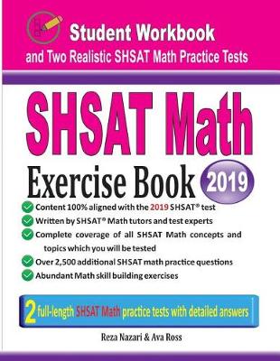 Book cover for SHSAT Math Exercise Book