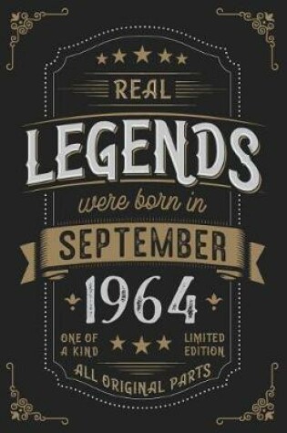 Cover of Real Legends were born in September 1964