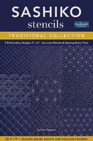 Cover of Sashiko Stencils Traditional Collection